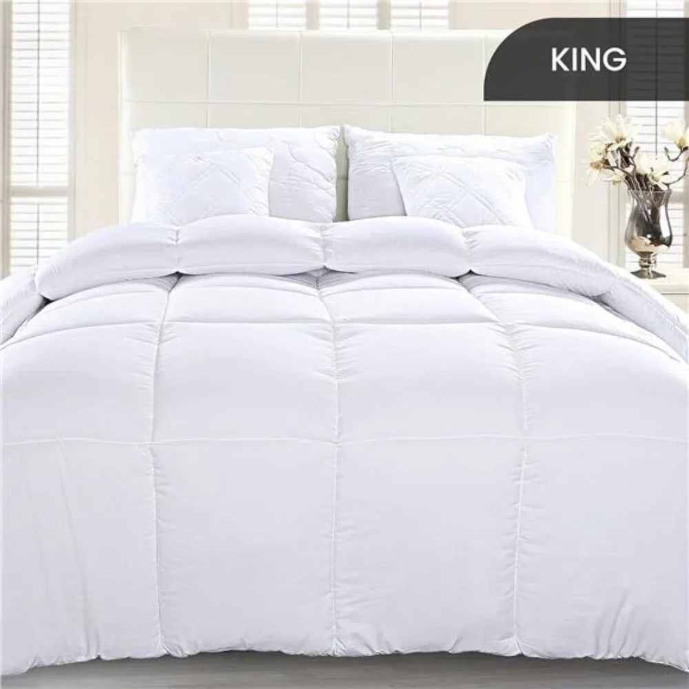 Utopia Bedding Comforter Duvet Insert, Quilted Comforter with Corner Tabs